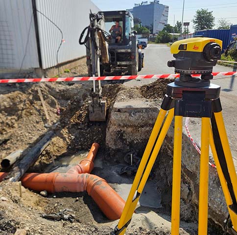 Echipa FORTEX la un proiect de infrastructură